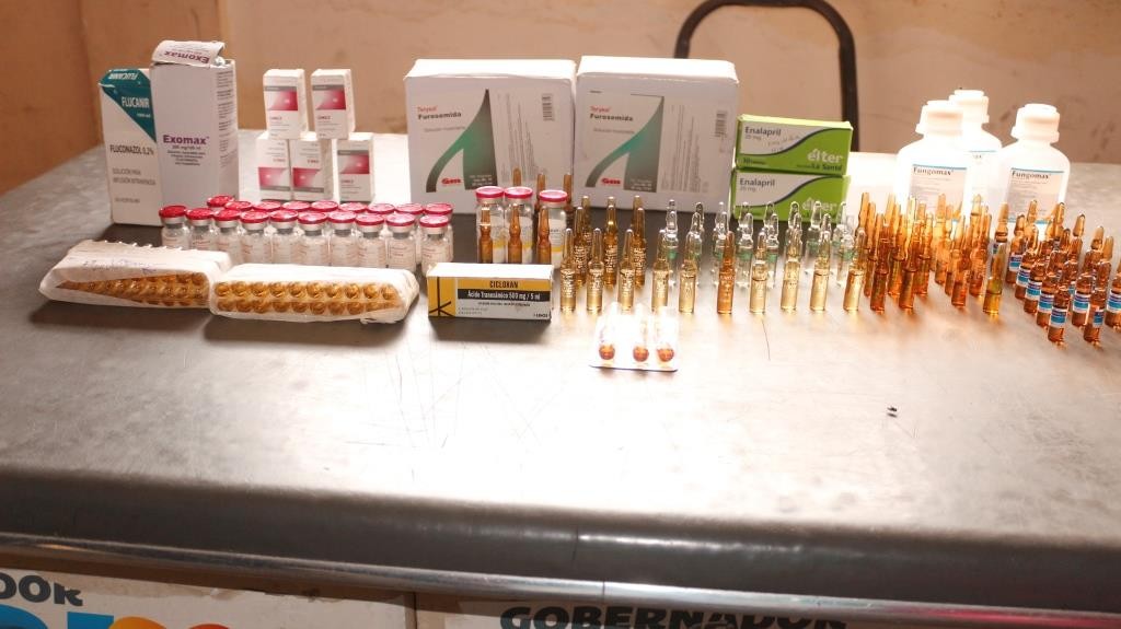 medicamentos incautados
