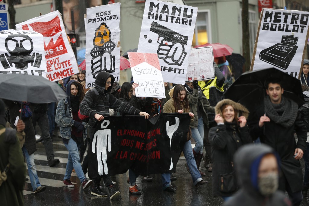 FRANCE-POLITICS-LABOUR-PROTEST