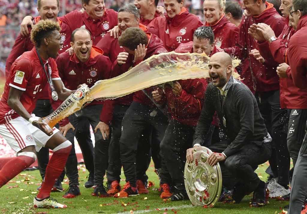 FBL-GER-BUNDESLIGA-BAYERN-MUNICH-HANNOVER