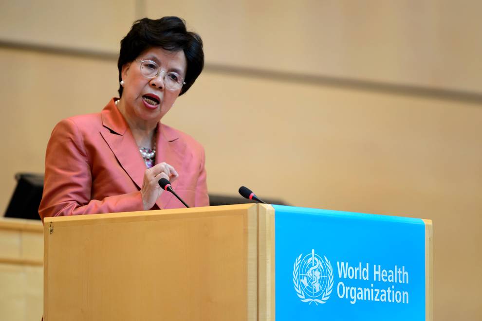 La directora general de la OMS, Margareth Chan, en la cumbre de la OMS/Foto: EFE