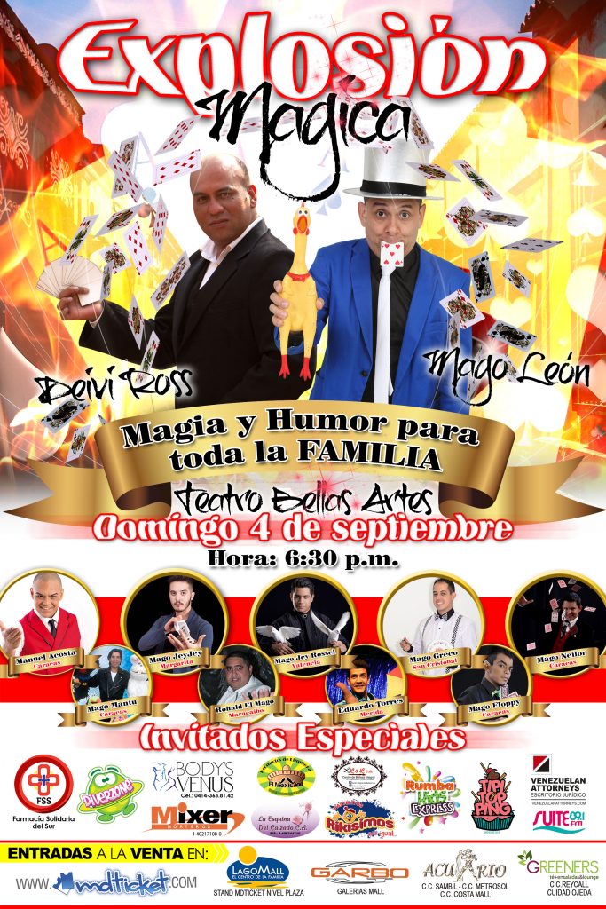 pendon de explosion magica